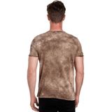Rusty Neal - T-shirt - Tie Dye Batik - Heren - Normale Pasvorm - 100% Katoen