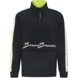 Bruno Banani Sweatshirt 'Morgan'  riet / zwart / wit