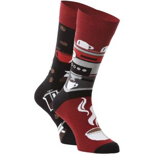 Many Mornings Sokken  bloedrood