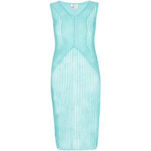 IZIA Gebreide jurk  turquoise
