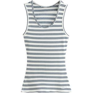 Next Top  navy / wit