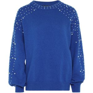 faina Trui  donkerblauw