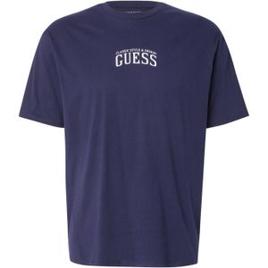 GUESS Shirt  navy / duifblauw / lichtgeel / wit