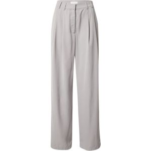 LeGer by Lena Gercke Bandplooibroek 'Kora'  lichtgrijs