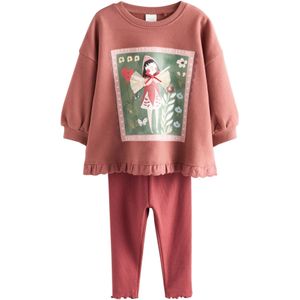 Next Set  crème / safraan / groen / cranberry