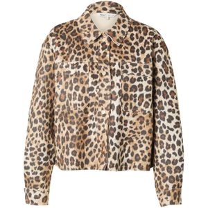 ONLY Tussenjas 'ONLZOE'  crème / camel / cognac / zwart