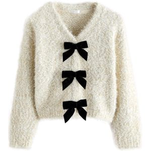 Next Gebreid vest  ecru