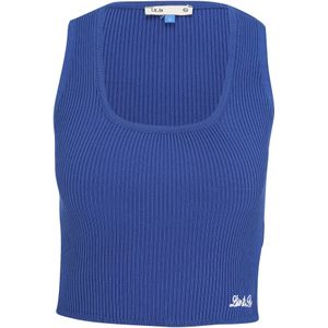 LTB Gebreide top 'Dokomo'  kobaltblauw