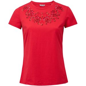 Salsa Jeans - 21010492 - T-shirt - Rood - Slim Fit