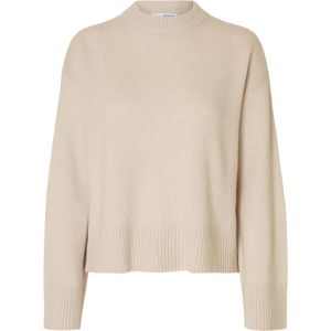SELECTED Trui 'SLFCILLE'  beige