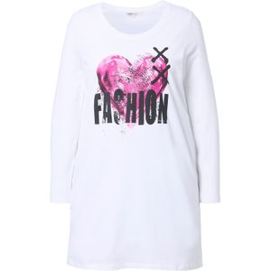 Angel of Style Shirt  pink / zwart / wit