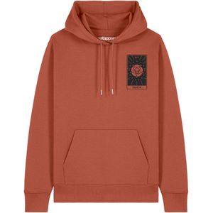 Watapparel Sweatshirt ' Tarot Death '  lichtbruin / zwart