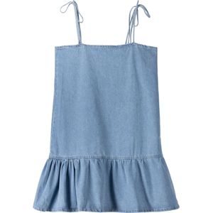 Bershka Jurk  blauw denim