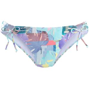 Bikinibroekje - Paars - Polyamide - Gedessineerd