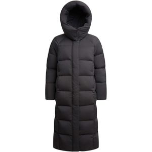 JACK1T Outdoorjas ' Winter Puffer Ultra Lang '  zwart