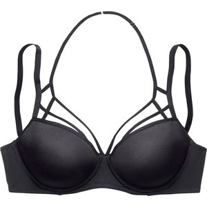 PETITE FLEUR GOLD BH  zwart