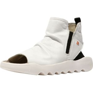 Softinos - Sandaal - Rood - Zwart - Wit