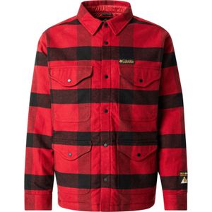 Columbia - High Cascades Shirt Jacket - Rood - Herenoverhemd