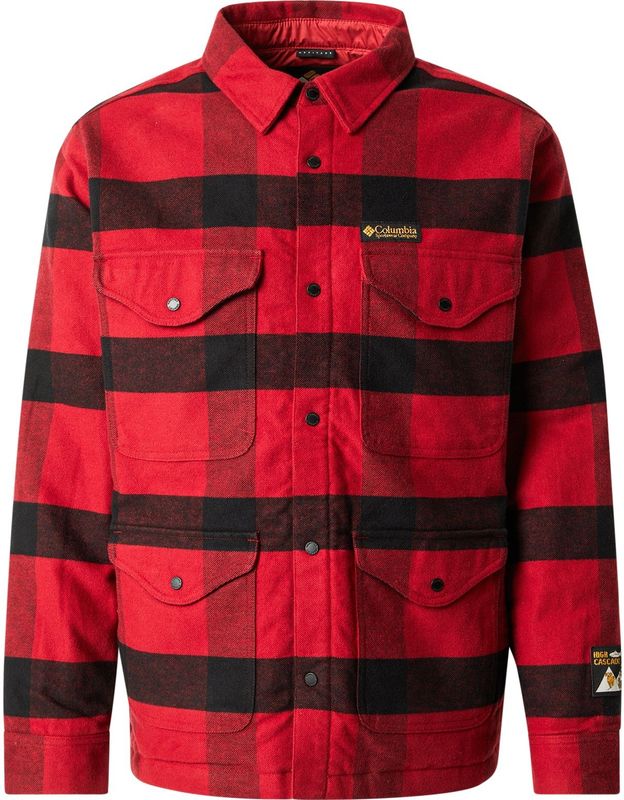 Columbia - High Cascades Shirt Jacket - Rood - Herenoverhemd