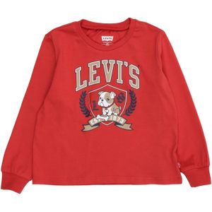 Levi's - Kidswear - Shirt - Cardinal - LVB LOGO BULLDOG CREST T - Lange Mouwen