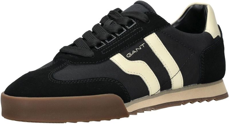 Gant - Baylle - Sneakers - Leermix - Herensneakers met Labeldetail