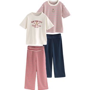 Next Nachtkledij  ecru / navy / bourgogne