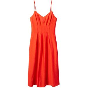 MANGO Zomerjurk 'Salinas'  wijnrood