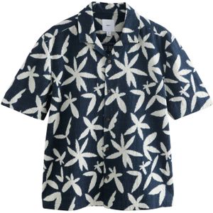 Next Overhemd  navy / wit