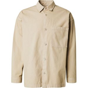 JACK & JONES Overhemd 'JCOHELVETICA'  beige