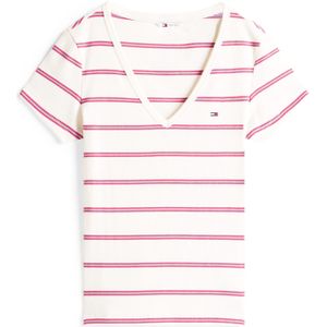 Tommy Jeans Shirt 'ESSENTIAL'  navy / sering / rood / wit