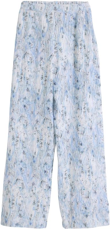 Geplooide Lange Broek - Recht - Met Zijzakken - Gerecycled Polyester