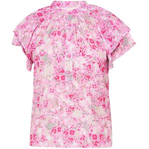 FELIPA Blouse 'Fashion Look'  pastelgroen / lichtgroen / pink / rosa