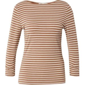 Vila - VMFiona - T-shirt - Gestreept - Jersey - Boothals - Driekwart Mouw