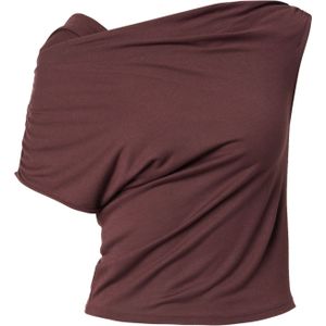 ABOUT YOU Shirt 'Mathilda '  chocoladebruin