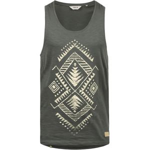 !Solid Shirt 'Isaak'  ecru / grijs