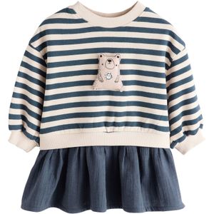 Next Jurk  navy / wolwit