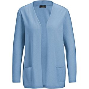 Goldner Gebreid vest  saffier