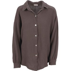 Seasons of April Blouse 'Sasha'  mokka