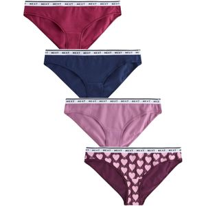 Next Slip  navy / pink / rood