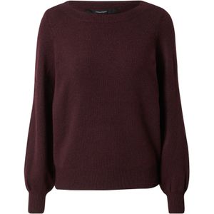 VERO MODA Trui 'Brilliant'  bourgogne