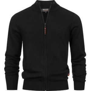INDICODE JEANS Gebreid vest  zwart