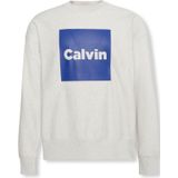 Calvin Klein Jeans Sweatshirt  donkerblauw / lichtgrijs