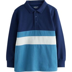 Next Shirt  azuur / donkerblauw / wit