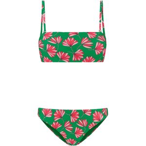 Shiwi Bikini 'Lola'  groen / rosa / lichtroze