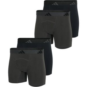 ADIDAS SPORTSWEAR Boxershorts ' Active Flex Cotton Ergonomic '  donkergrijs / zwart