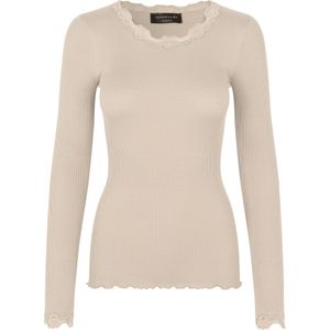 rosemunde Shirt  ecru / brokaat