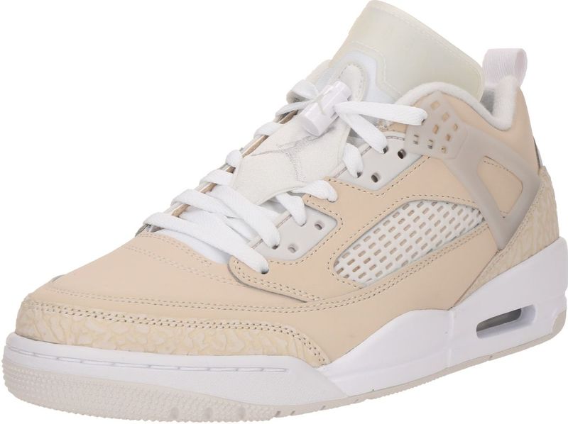 Jordan - Spizike Low - Sneakers - Beige - Comfortabele Witte Zool