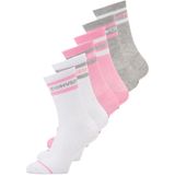 Converse - CHN Basic Wordmark Crew - Kindersokken - Set van 6