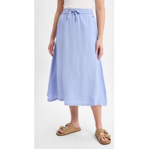 Fynch Hatton - Lange Rok - Linnen Katoen - Neutrale Tint