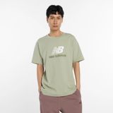 New Balance - Athletics Logo - T-shirt - Groen - Heren